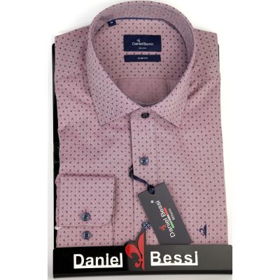 DANIEL BESSI Koszula męska fb729 wzór | Sklep GriShop.eu | Koszule