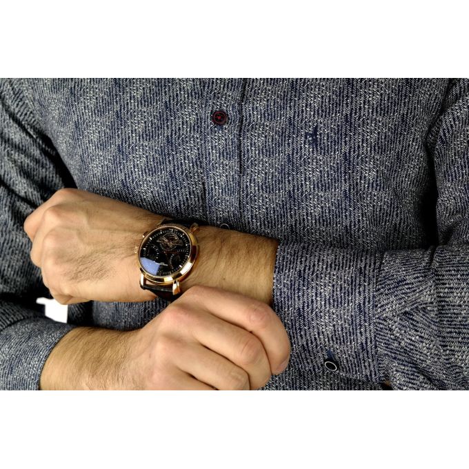 DANIEL BESSI Koszula męska fb517 granatowa, biała | Sklep GriShop.eu | Koszule