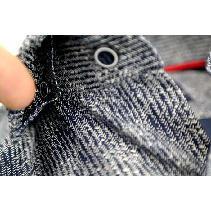 DANIEL BESSI Koszula męska fb517 granatowa, biała | Sklep GriShop.eu | Koszule