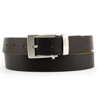 TOM TAILOR pasek męski brązowy skóra cięta 105 | Sklep GriShop.eu | Galanteria i dodatki