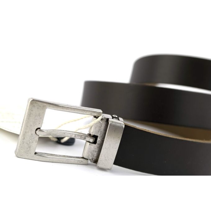 TOM TAILOR pasek męski brązowy skóra cięta 105 | Sklep GriShop.eu | Galanteria i dodatki