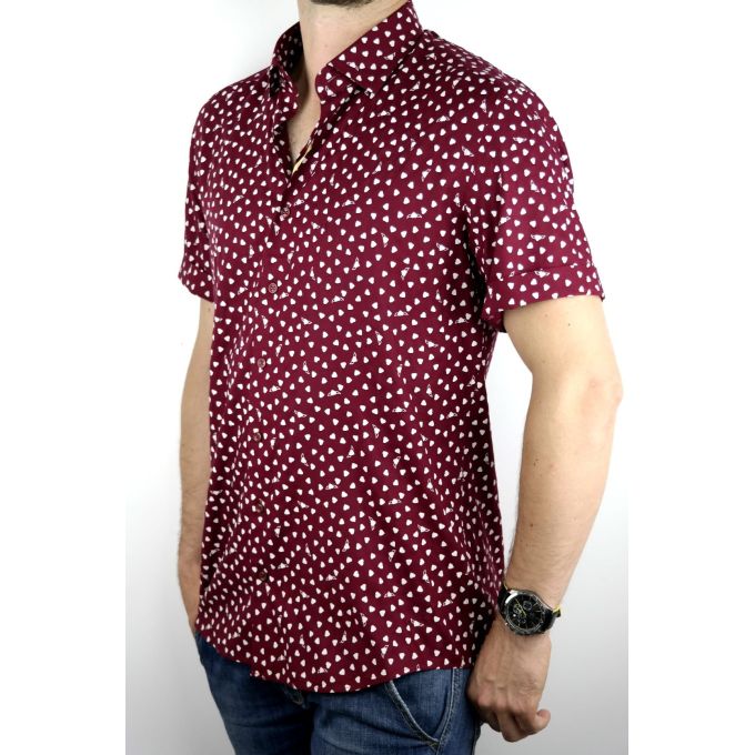 DANIEL BESSI Koszula męska fb099 | Grishop | Koszule