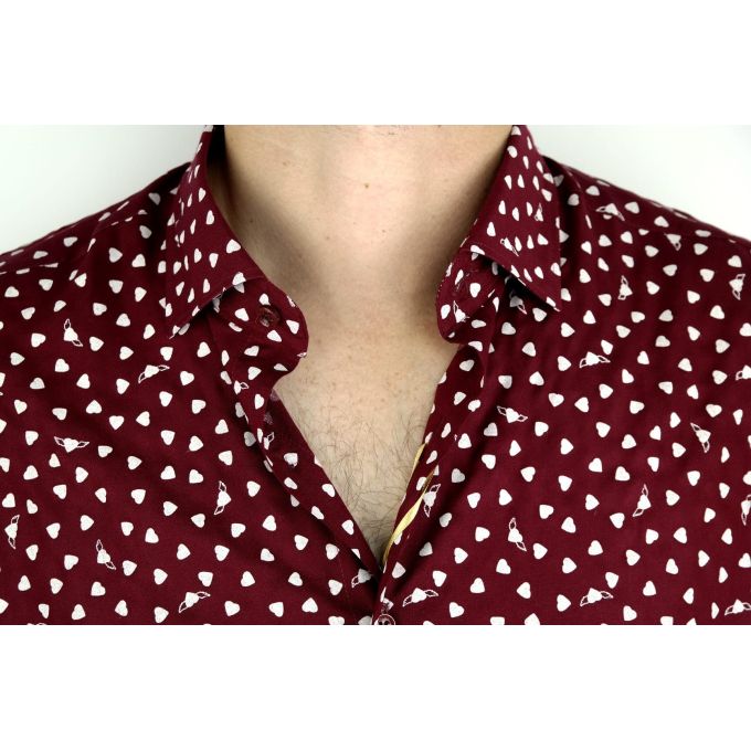 DANIEL BESSI Koszula męska fb099 | Grishop | Koszule