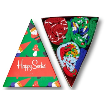 HAPPY SOCKS Giftbox skarpetki zestaw 3szt XMAS08-7003 | Grishop | Galanteria i dodatki