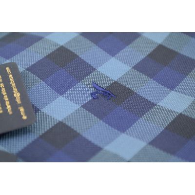 DANIEL BESSI Koszula męska fb048 niebieska kratka | Sklep GriShop.eu | Koszule