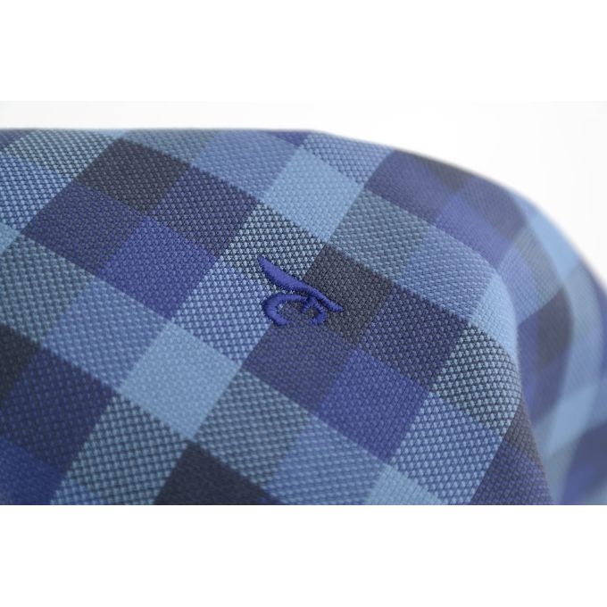 DANIEL BESSI Koszula męska fb048 niebieska kratka | Sklep GriShop.eu | Koszule