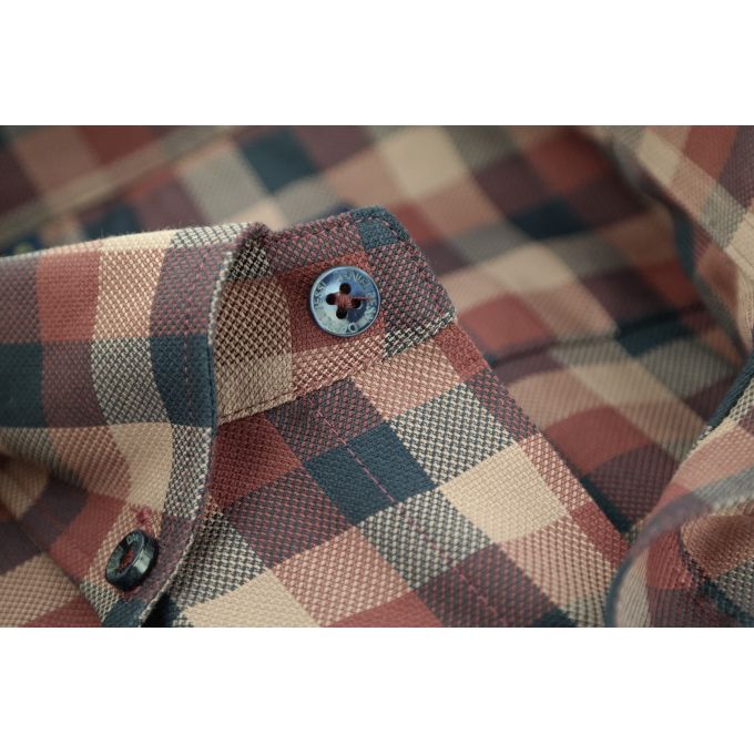 DANIEL BESSI Koszula męska fb050 kratka, granatowa, bordowa | Sklep GriShop.eu | Koszule