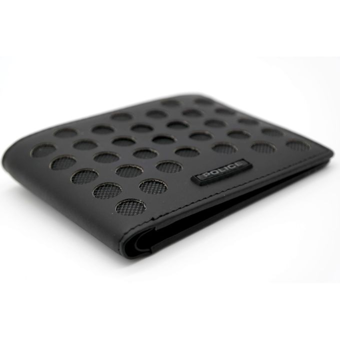 POLICE Portfel męski czarny skóra karty | Sklep GriShop.eu | Galanteria i dodatki