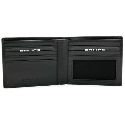 POLICE Portfel męski czarny skóra karty | Sklep GriShop.eu | Galanteria i dodatki