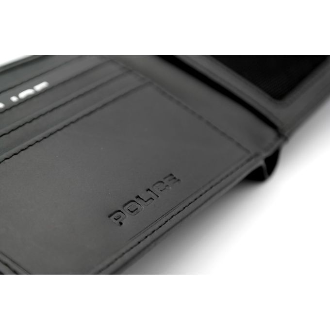 POLICE Portfel męski czarny skóra karty | Sklep GriShop.eu | Galanteria i dodatki