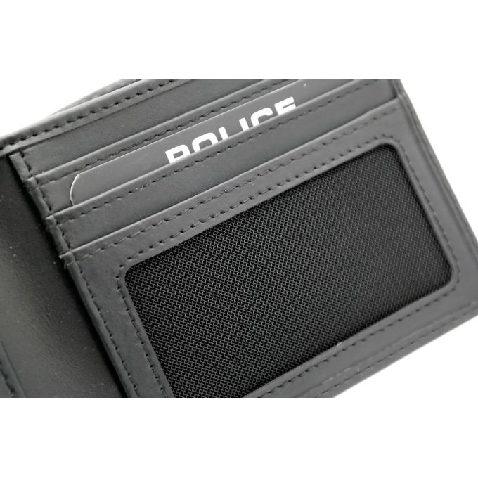 POLICE Portfel męski czarny skóra karty | Sklep GriShop.eu | Galanteria i dodatki