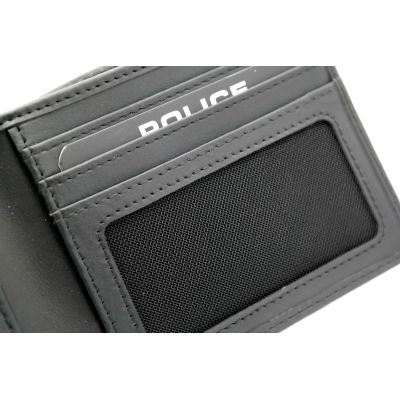 POLICE Portfel męski czarny skóra karty | Sklep GriShop.eu | Galanteria i dodatki