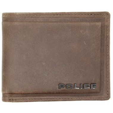 POLICE Portfel męski brąz skóra karty | Sklep GriShop.eu | Galanteria i dodatki 2