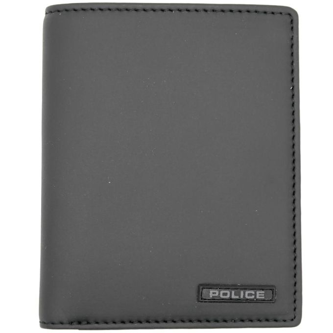 POLICE Portfel męski czarny skóra bilon | Sklep GriShop.eu | Galanteria i dodatki