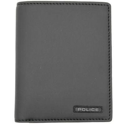 POLICE Portfel męski czarny skóra bilon | Sklep GriShop.eu | Galanteria i dodatki