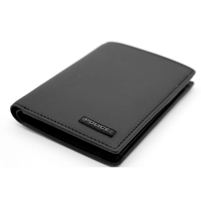 POLICE Portfel męski czarny skóra bilon | Sklep GriShop.eu | Galanteria i dodatki