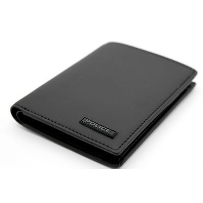 POLICE Portfel męski czarny skóra bilon | Sklep GriShop.eu | Galanteria i dodatki