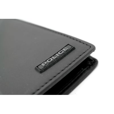 POLICE Portfel męski czarny skóra bilon | Sklep GriShop.eu | Galanteria i dodatki