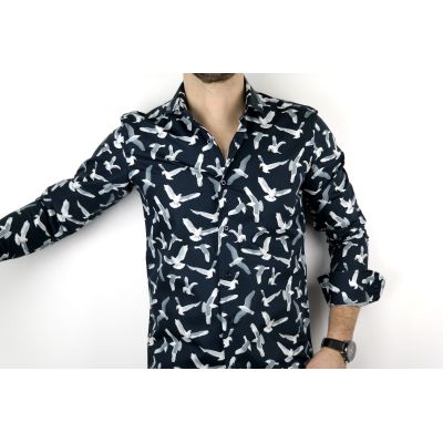 HARVEY JOHNSON Koszula męska HJP01 | Grishop | Koszule