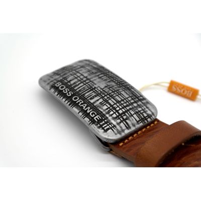 Hugo Boss Pasek męski skóra brązowy | Sklep GriShop.eu | Galanteria i dodatki