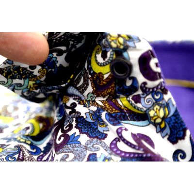 DANIEL BESSI Koszula męska fb340 kolorowa, wzór | Sklep GriShop.eu | Koszule