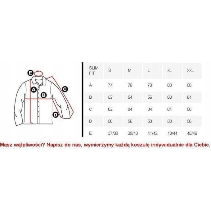 DANIEL BESSI Koszula męska fb333 czerwona, krata | Sklep GriShop.eu | Koszule
