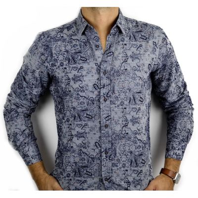 GIOVANNI PERA Koszula męska GP917 | Sklep GriShop.eu | Koszule