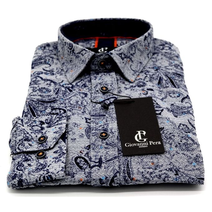 GIOVANNI PERA Koszula męska GP917 | Sklep GriShop.eu | Koszule