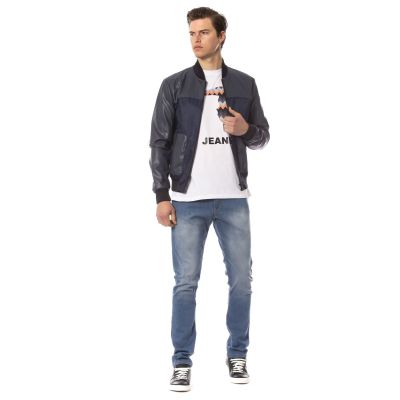 TRUSSARDI JEANS Kurtka męska granatowa | Grishop | Kurtki