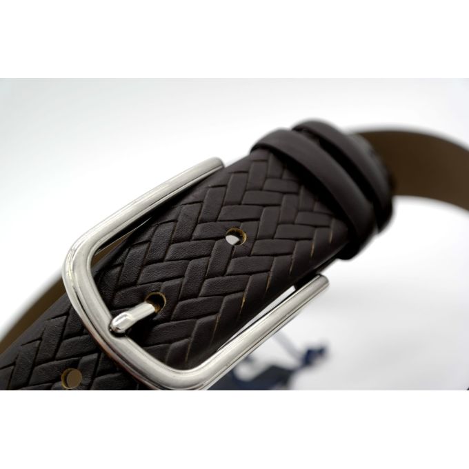 PAUL HUNTER pasek męski skóra elegancki brąz | Sklep GriShop.eu | Galanteria i dodatki