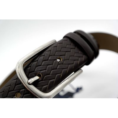 PAUL HUNTER pasek męski skóra elegancki brąz | Sklep GriShop.eu | Galanteria i dodatki