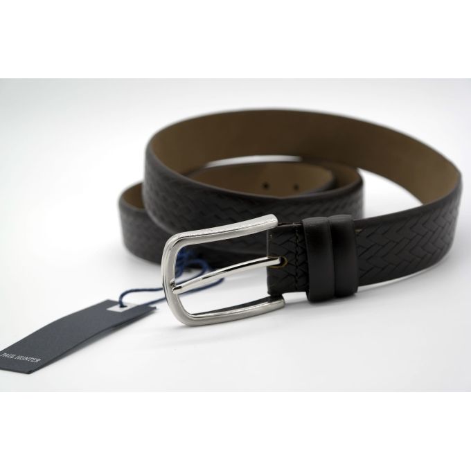 PAUL HUNTER pasek męski skóra elegancki brąz | Sklep GriShop.eu | Galanteria i dodatki