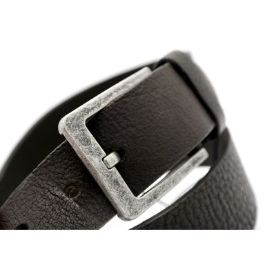 SONDAG & SONS pasek męski skóra brązowy | Sklep GriShop.eu | Galanteria i dodatki