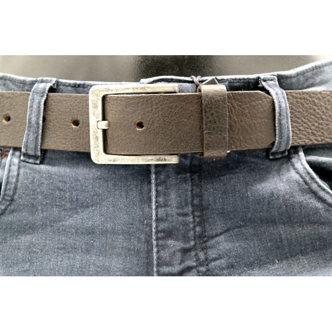 SONDAG & SONS pasek męski skóra brązowy | Sklep GriShop.eu | Galanteria i dodatki