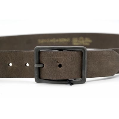 SONDAG & SONS pasek męski skóra brązowy | Sklep GriShop.eu | Galanteria i dodatki