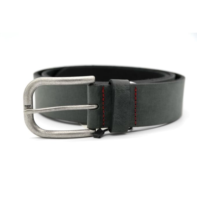 SONDAG & SONS pasek męski skóra szary | Sklep GriShop.eu | Galanteria i dodatki