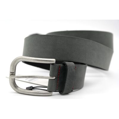 SONDAG & SONS pasek męski skóra szary | Sklep GriShop.eu | Galanteria i dodatki
