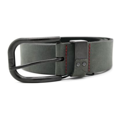 SONDAG & SONS pasek męski skóra szary | Sklep GriShop.eu | Galanteria i dodatki