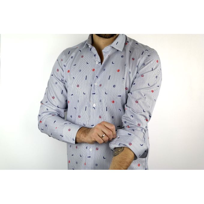 HARVEY JOHNSON Koszula męska HJ153 | Grishop | Koszule