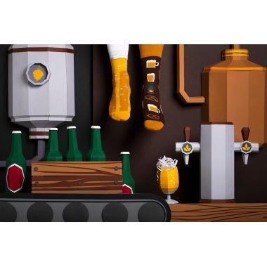 MANY MORNINGS skarpetki kolorowe piwo | Sklep GriShop.eu | Galanteria i dodatki 2