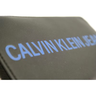 CALVIN KLEIN Portfel damski/męski unisex czarny duży | Sklep GriShop.eu | Galanteria i dodatki