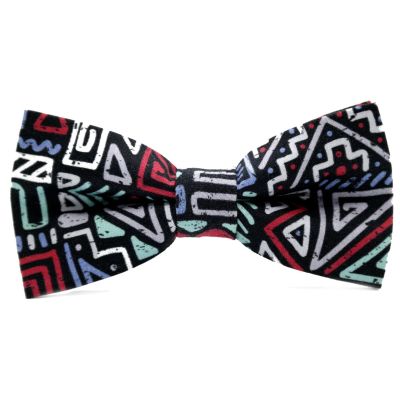 GiOVANNI PERA Elegancka muszka mucha kolorowe znaki | Sklep GriShop.eu | Galanteria i dodatki