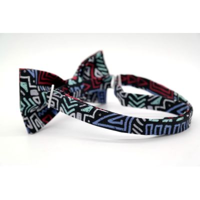 GiOVANNI PERA Elegancka muszka mucha kolorowe znaki | Sklep GriShop.eu | Galanteria i dodatki
