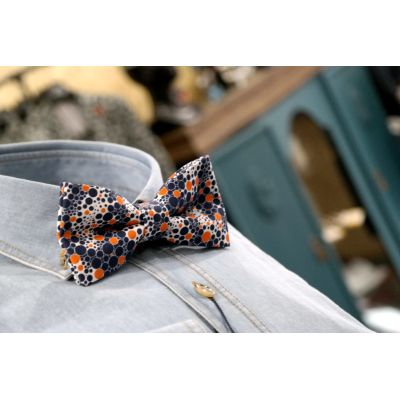 GiOVANNI PERA Elegancka muszka mucha kolorowe grochy | Sklep GriShop.eu | Galanteria i dodatki