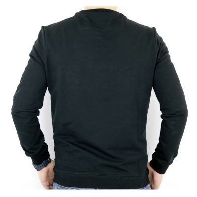 GUESS bluza, czarna z nadrukiem z logo | Grishop | Bluzy