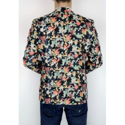 GIOVANNI PERA Marynarka męska D006 puzzle | Sklep GriShop.eu | Marynarki