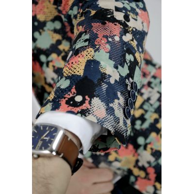 GIOVANNI PERA Marynarka męska D006 puzzle | Sklep GriShop.eu | Marynarki