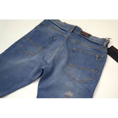TRUSSARDI Spodnie męskie jeansy niebieskie jasne TR04 | Grishop | Jeansy