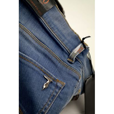 TRUSSARDI Spodnie męskie jeansy niebieskie jasne TR04 | Grishop | Jeansy