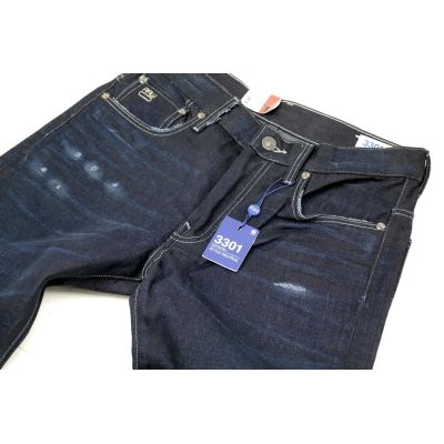 G-STAR RAW Spodnie męskie jeans granat | Grishop | Jeansy